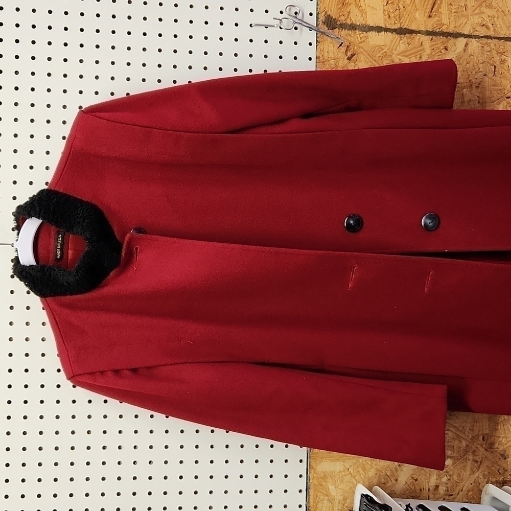 100% wool full length coat vintage made in USA.  EUC